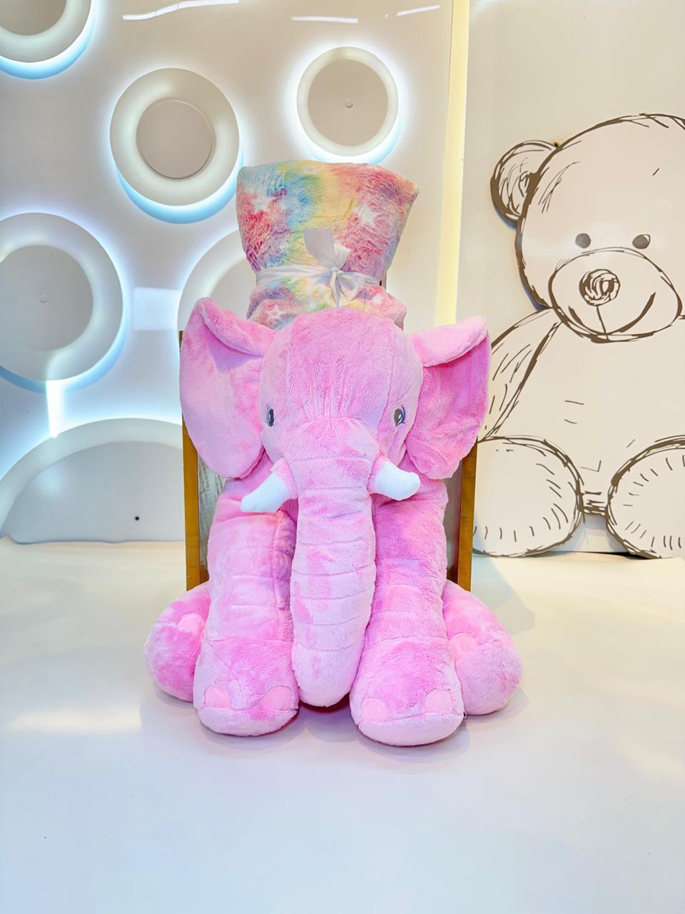 Miniatura 3 de ELEFANTE 60CMPELUCHE CON COBIJA LUMINOSA